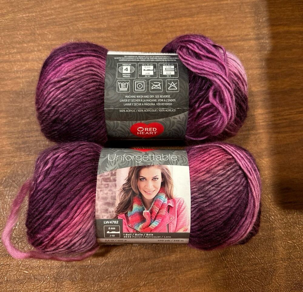 Red Heart Yarn Lot - Picture 2 of 7